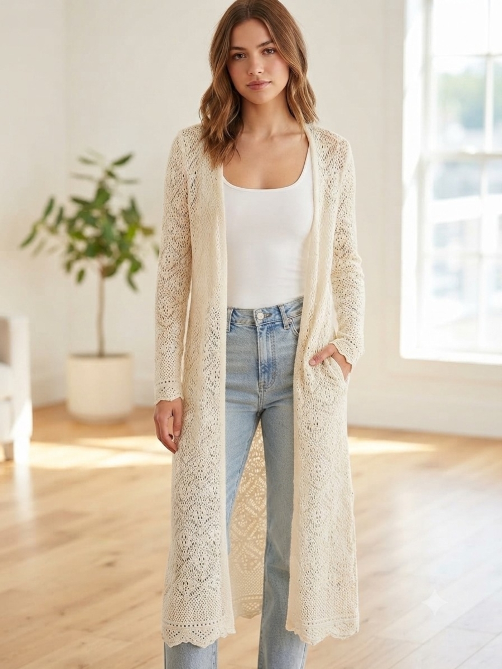 Women's Cardigan "Freshman 1996""